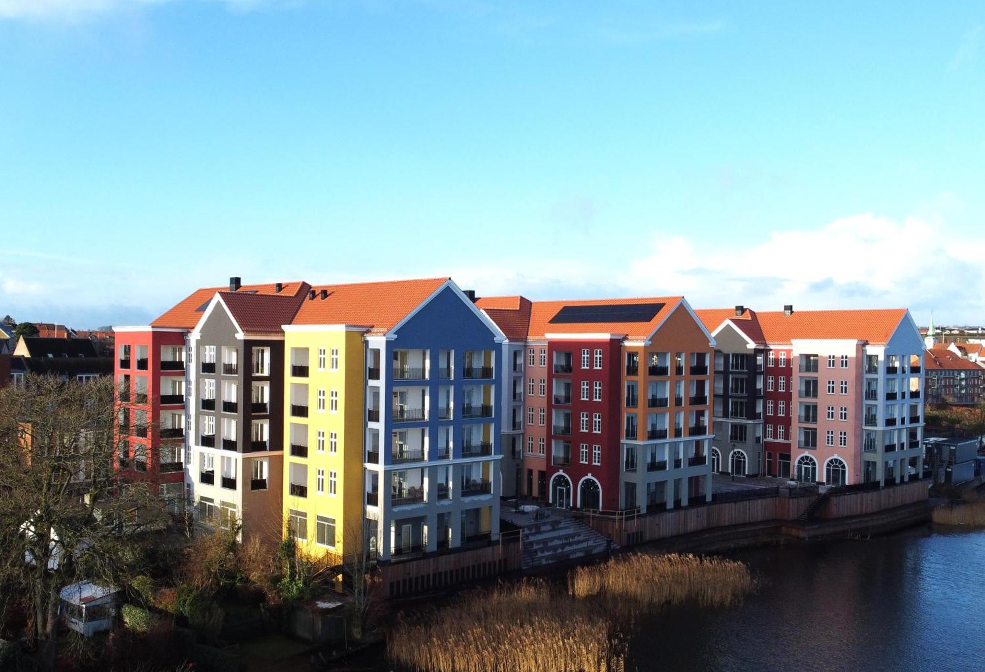 Hotel Lille Nyhavn Сканнерборг Экстерьер фото